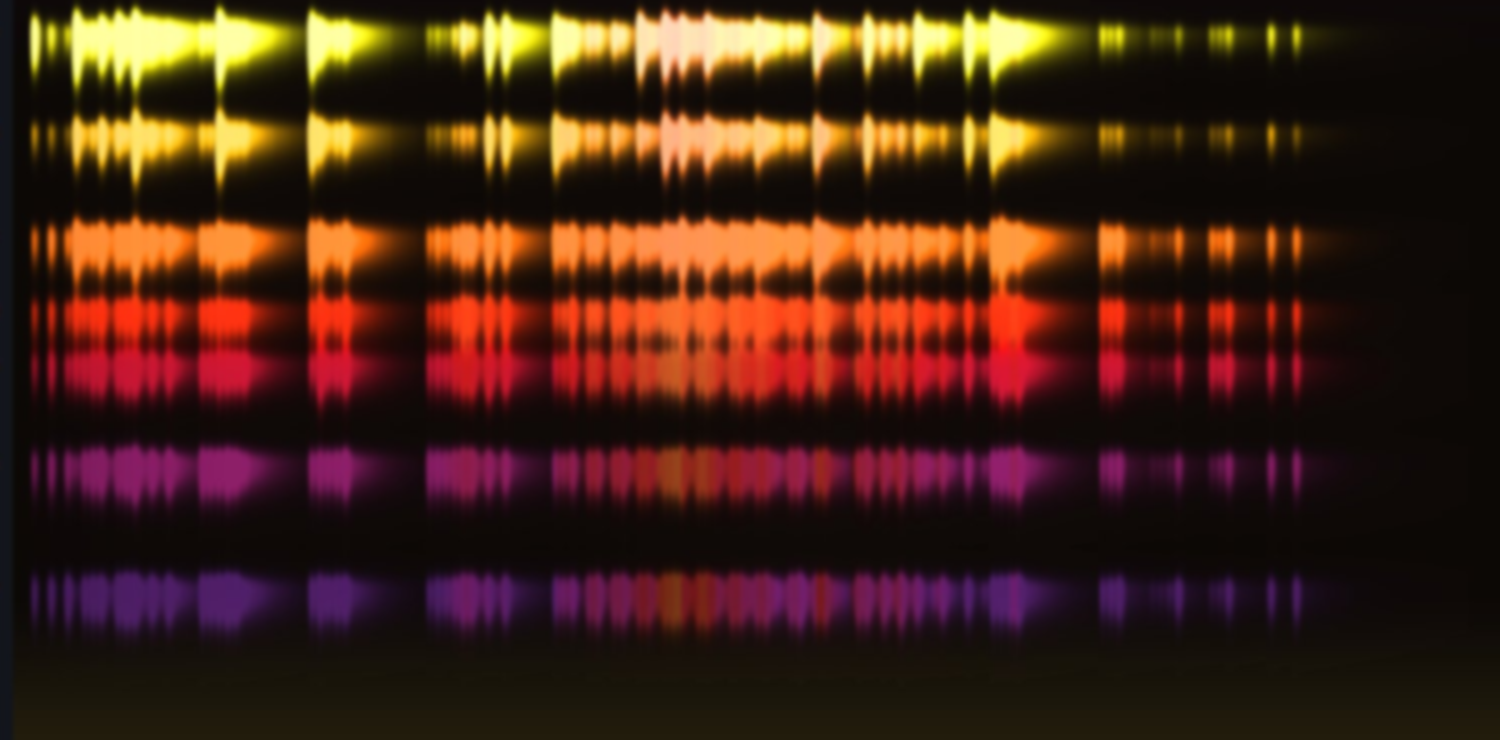 Loom visualization showing six months of cycling data, each ride rendered as a vertical Effort Signature against the PTA spectrum